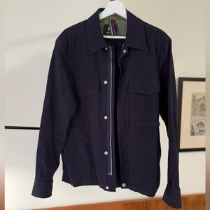 PS Paul Smith lightweight navy zippered jacket